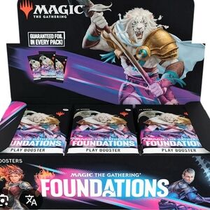 Magic: The Gathering Foundations Play Booster Box 36 Sealed packs FREE SHIPPING